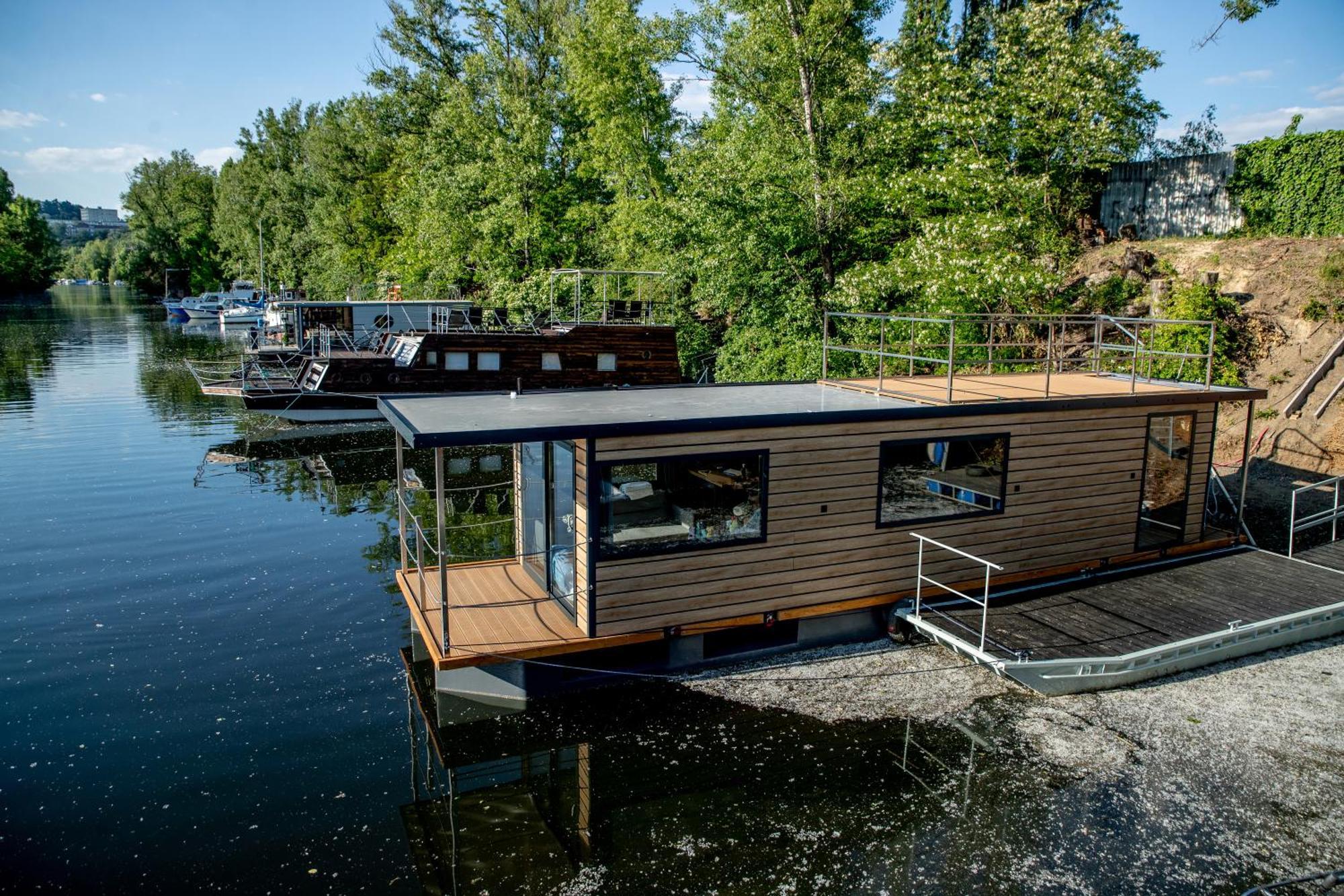 Hotel Prague Bay Houseboats Esterno foto